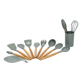 11x Kitchen Utensils for Cooking Baking Silicone Set