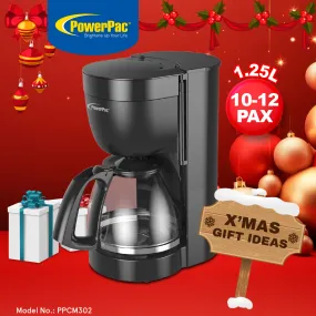 1.25L Coffee Maker with Drip Style Coffee Machine (PPCM302)