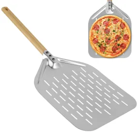 12inch Aluminium Alloy Pizza Shovel with Wood Handle Pizza Shovel