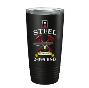 2-395th Steel "Vigilans Et Celer" Tumbler