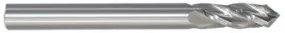 208-400187: 3/16in. Dia., 2in. Overall Length, 4-Flute, Carbide Drill Mill- SE, 90 deg, Uncoated, USA