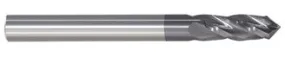 208-420625: 5/8in. Dia., 3-1/2in. Overall Length, 4-Flute, Carbide Drill Mill- SE, 90 deg, AlTiN, USA