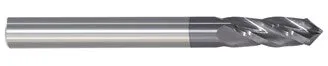 208-420625: 5/8in. Dia., 3-1/2in. Overall Length, 4-Flute, Carbide Drill Mill- SE, 90 deg, AlTiN, USA