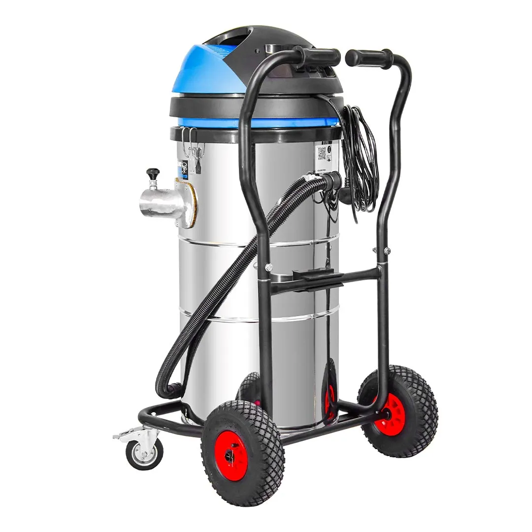 27 Gallon Cyclone II 3600W Stainless Steel All Terrain Gutter Vacuum