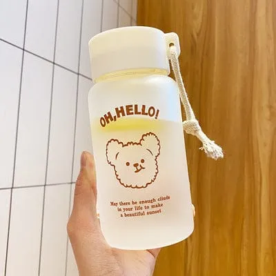 500ml Shoppu Bear Water Bottle