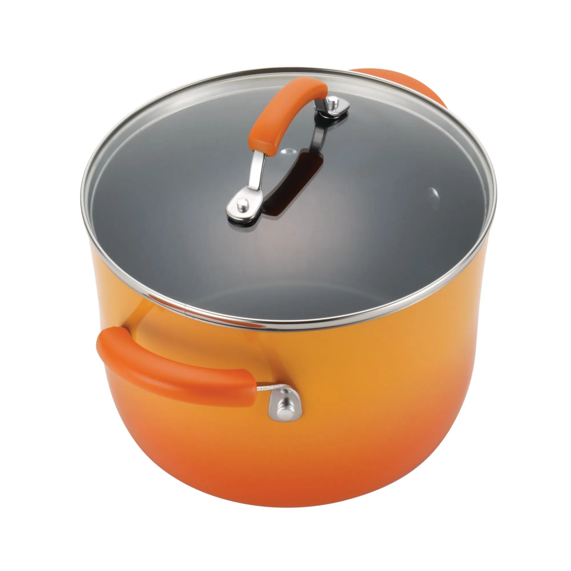 6-Quart Hard Anodized Nonstick Induction Covered Stockpot