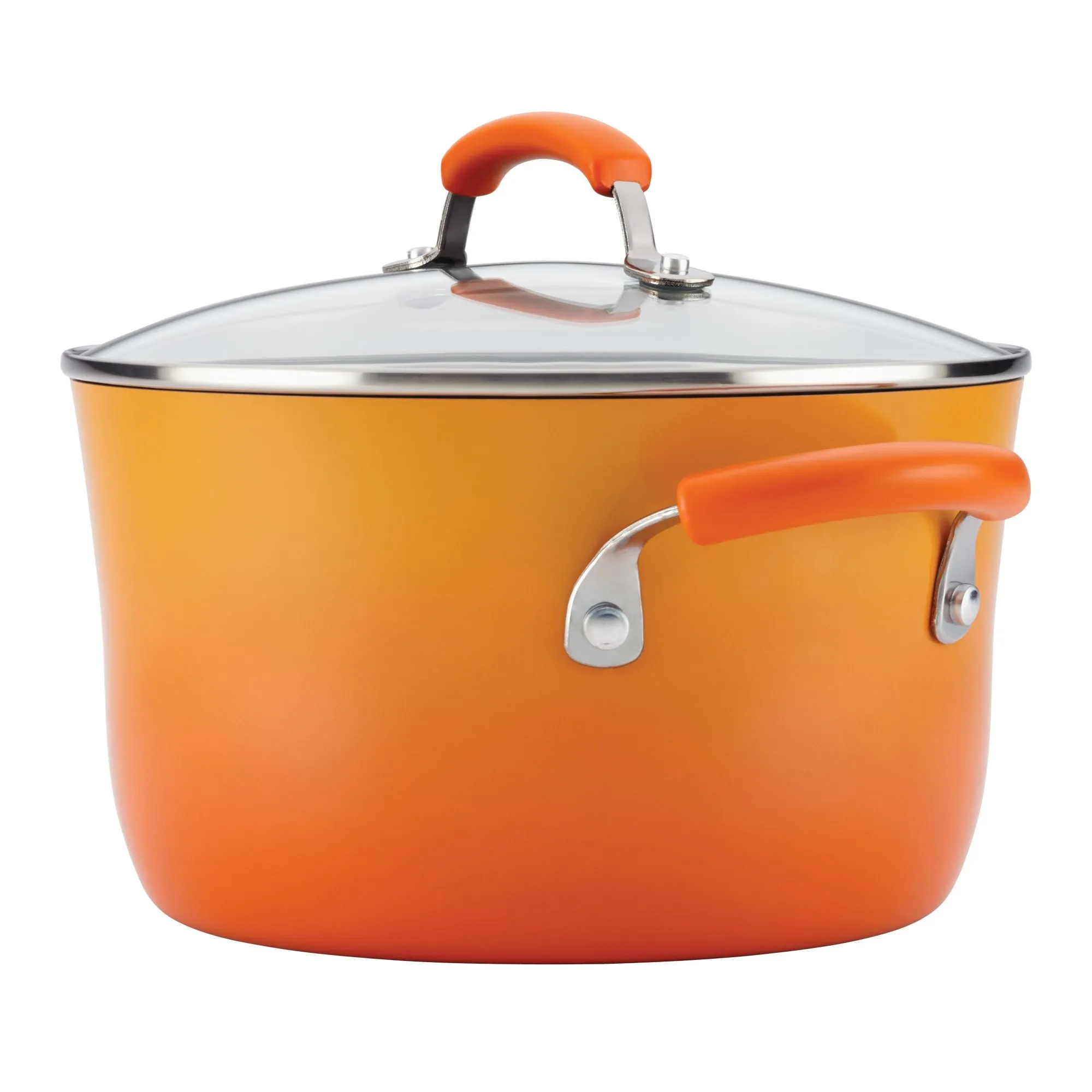 6-Quart Hard Anodized Nonstick Induction Covered Stockpot