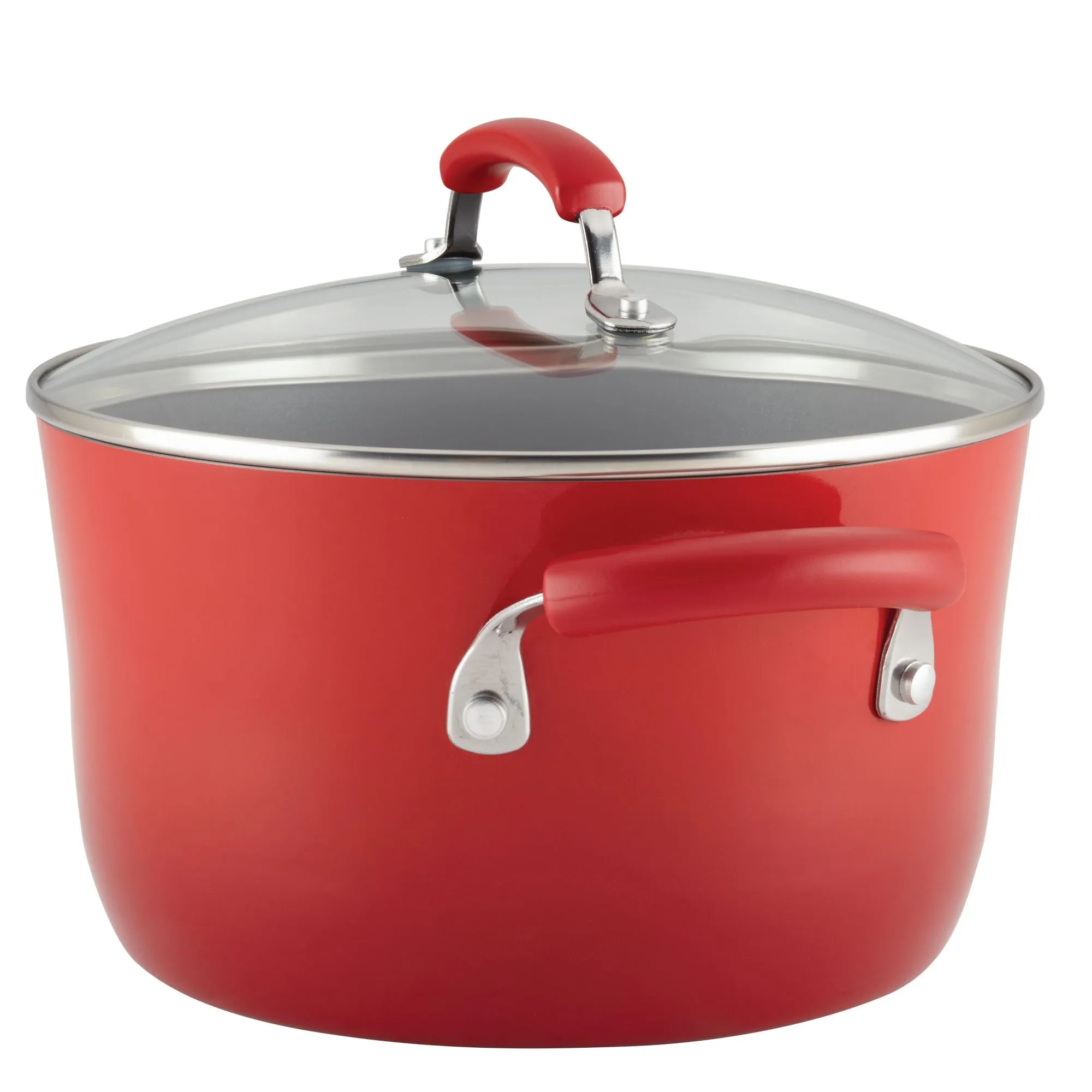 6-Quart Hard Anodized Nonstick Induction Covered Stockpot