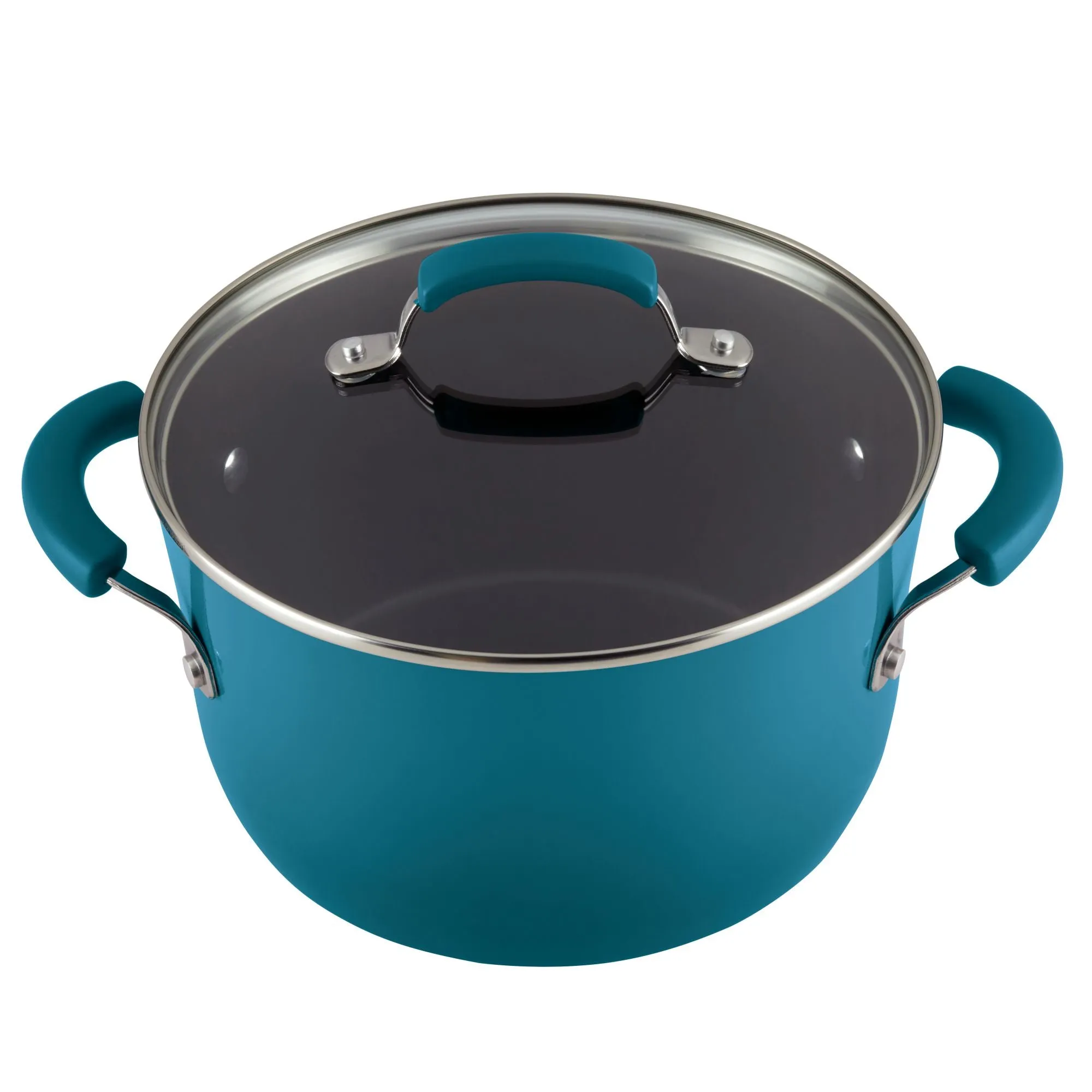 6-Quart Hard Anodized Nonstick Induction Covered Stockpot