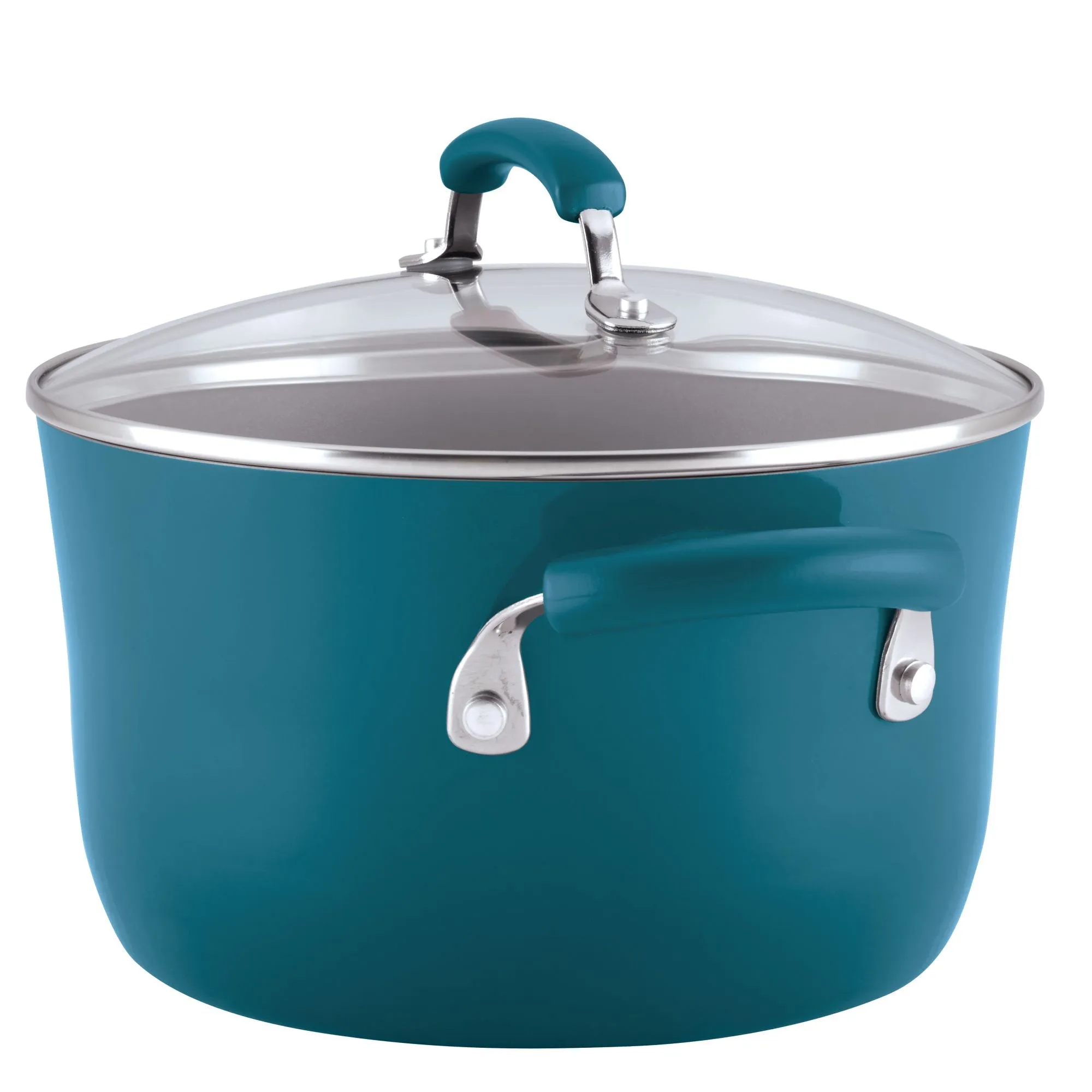 6-Quart Hard Anodized Nonstick Induction Covered Stockpot