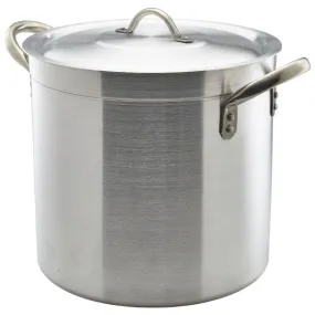 Aluminium Deep Stockpot With Lid 21Litre pack of 1