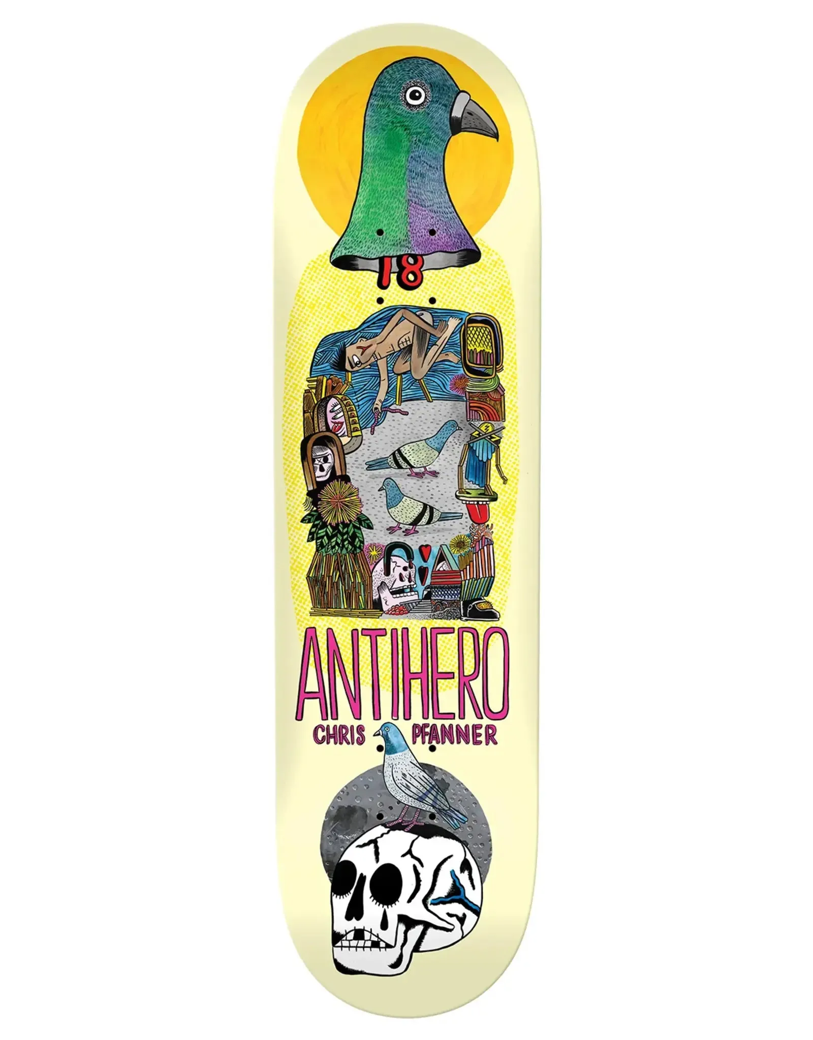 ANTIHERO DECK PFANNER VISION (8.12")