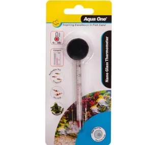 Aqua One Glass Nano Thermometer