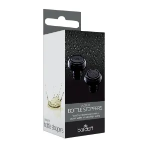 Bar Craft Vacuum Bottle Stoppers - 2 Pack