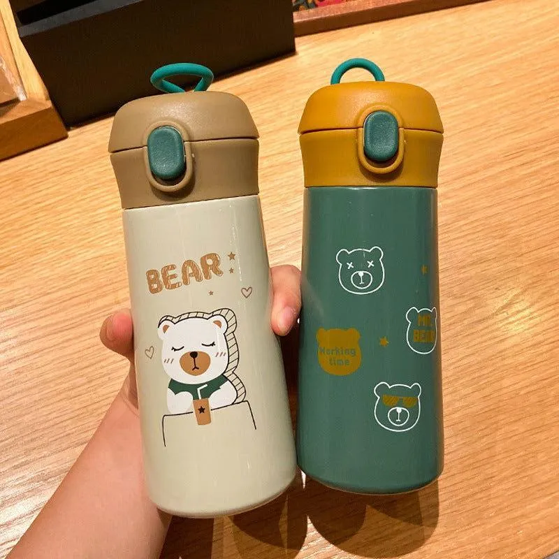 Bear Double Wall Stainless Steel Thermal Water Bottle