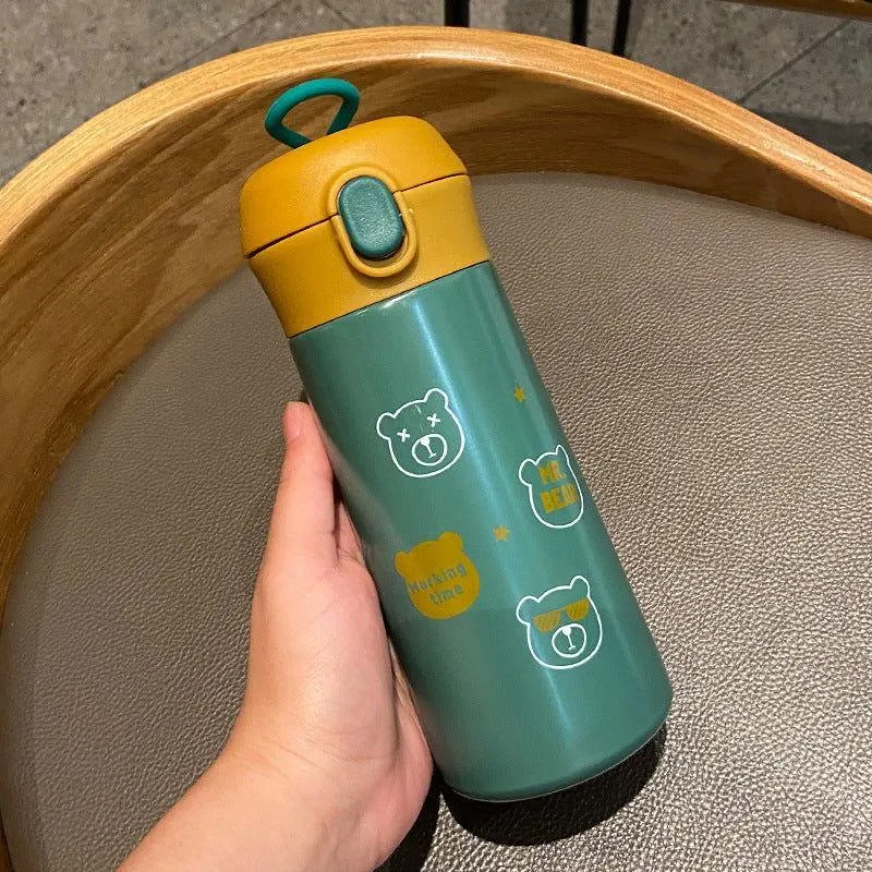 Bear Double Wall Stainless Steel Thermal Water Bottle