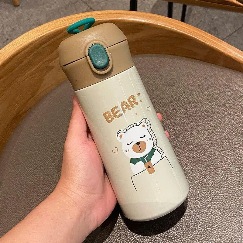 Bear Double Wall Stainless Steel Thermal Water Bottle