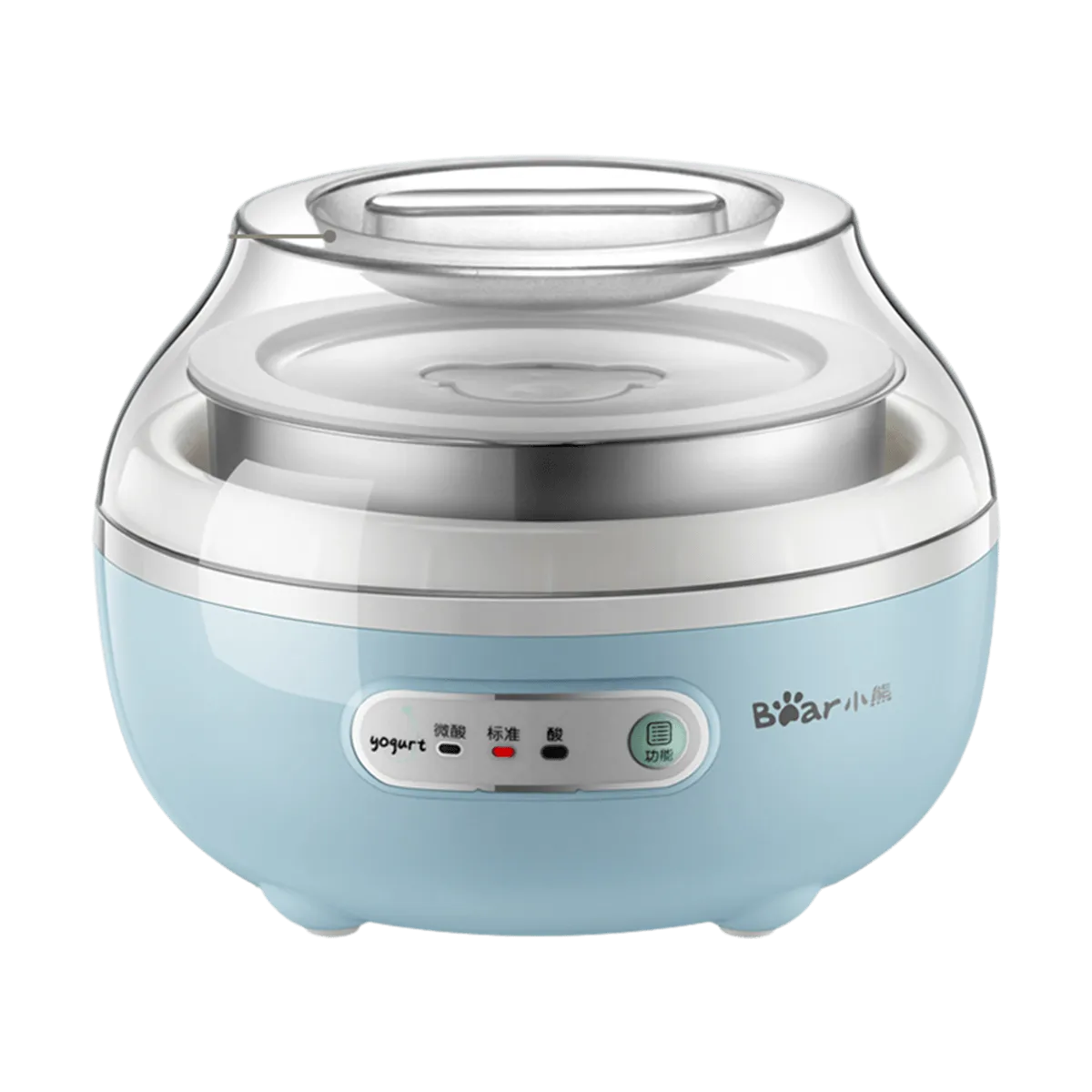 Bear Yogurt Maker with 1 Bowl 1.0L Stainless Steel Tank SNJ-C10H2