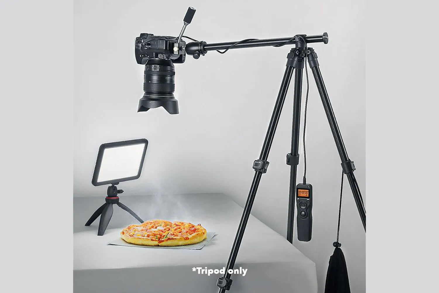 Beike QZSD Q202F Convertible Flatlay Tripod for Smartphones & Cameras