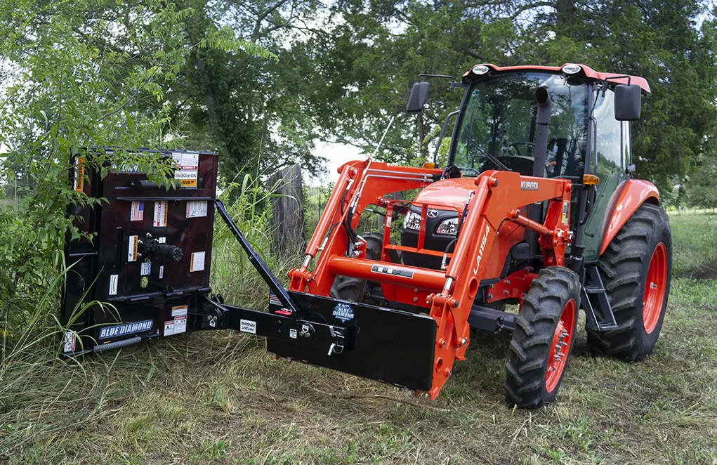 BLUE DIAMOND MULTI-PURPOSE TRACTOR BRUSH CUTTER