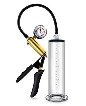 Blush Performance VX6 Vacuum Penis Pump w/Brass Pistol & Pressure Gauge