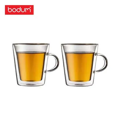 Bodum Canteen 2pcs Double Wall Cup w Handle 0.2L