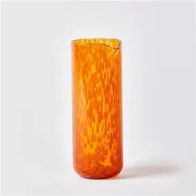 Bonnie & Neil Glass Carafe Dots - Amber