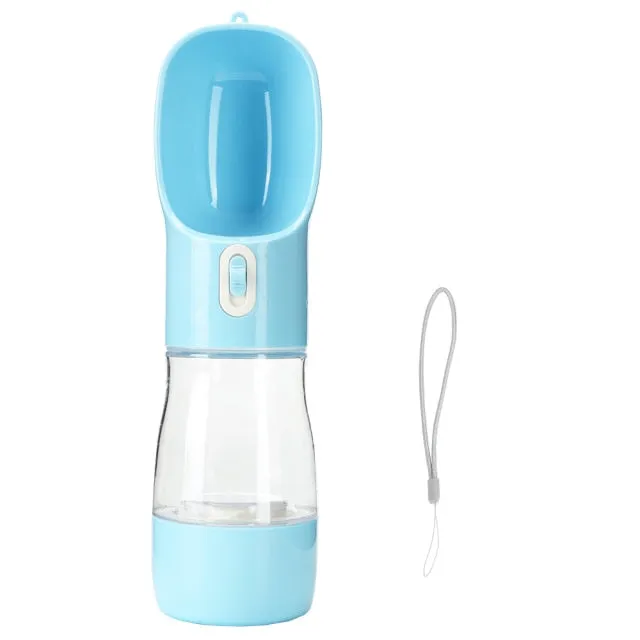 Bottle Bowl 2 in 1 Food Feeding Water Dispenser