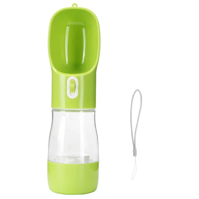 Bottle Bowl 2 in 1 Food Feeding Water Dispenser