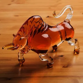 Bull decanter