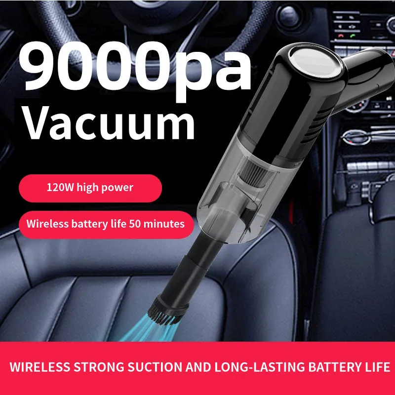 Car Handheld Small Vacuum Cleaner - Pet Hair Suction Dry And Wet Dual