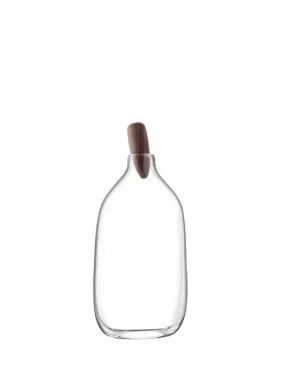 Carafe  à décanter de 1.4L et bouchon en noyer -  LSA