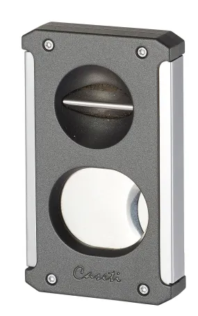 Caseti Trident Cigar Cutter 3-in-1 - Gray