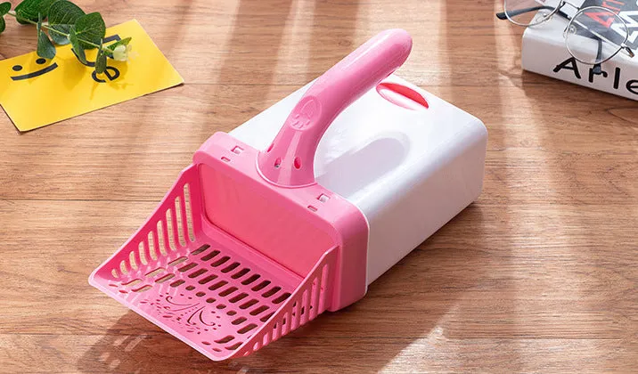 Cat Litter Shovel with Basin