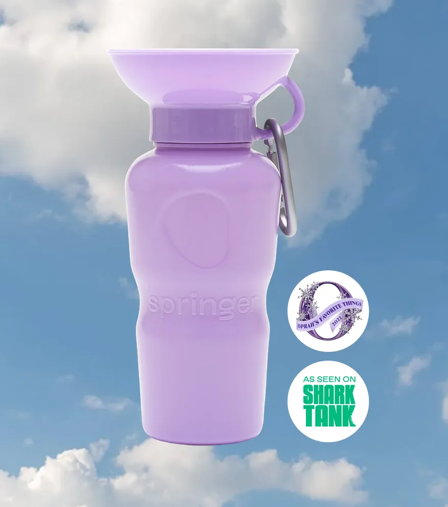 Classic Dog Water Travel Bottle