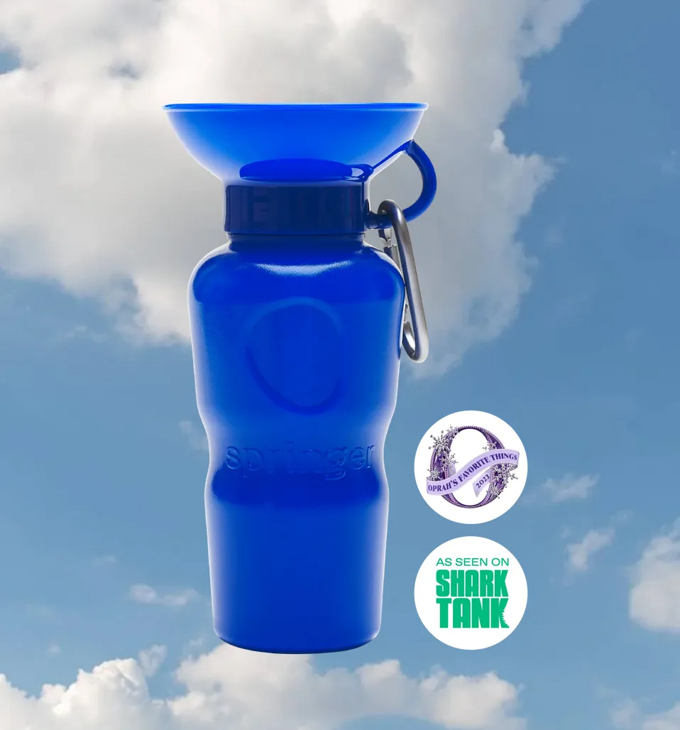 Classic Dog Water Travel Bottle