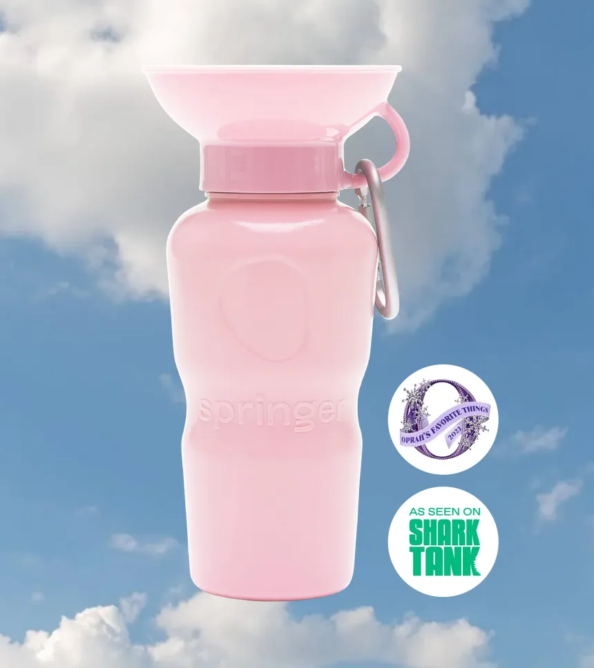 Classic Dog Water Travel Bottle