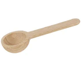 Coffee scoop round beechwood