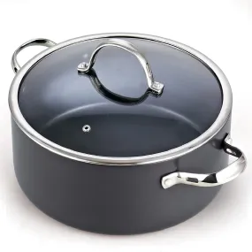 Cooks Standard Hard Anodized Nonstick Dutch Oven Casserole Stockpot 7 Quart