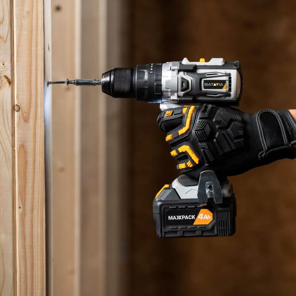 Cordless Combi Drill Brushless 18V 60Nm set