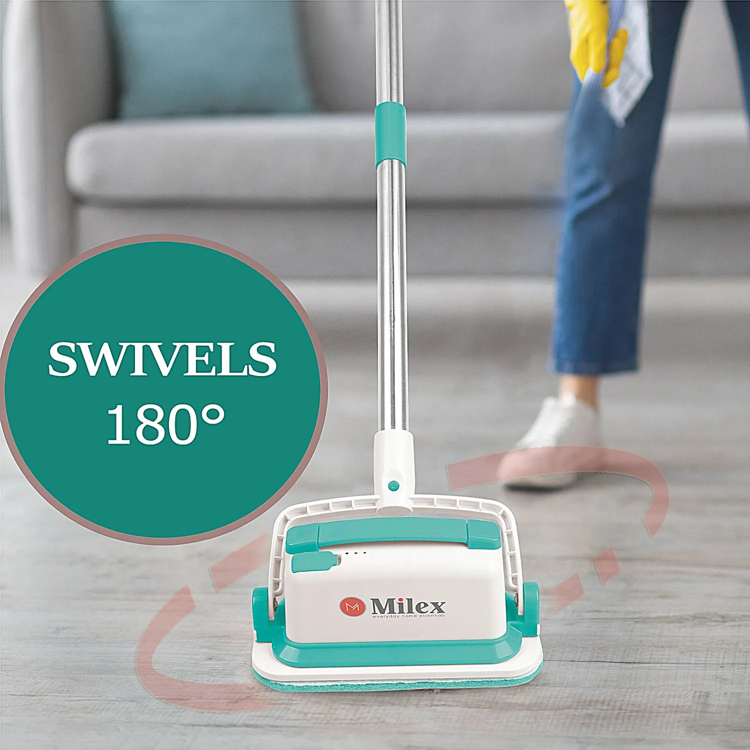 Cordless GO SCRUBBER - Uses Powerful Vibrations To Remove Dirt & Grime