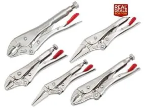 Crescent® Locking Plier Set, 5 Piece