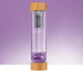 Crystalkor Amethyst - Crystal Pebbles Water Bottle