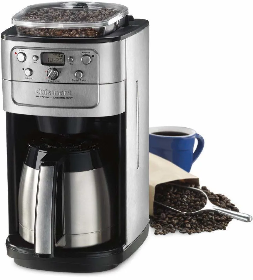 Cuisinart Burr Grind & Brew 12 Cup Automatic Coffeemaker (Certified Refurbished)Cuisinart Burr Grind & Brew 12 Cup Automatic Coffeemaker (Certified Refurbished)