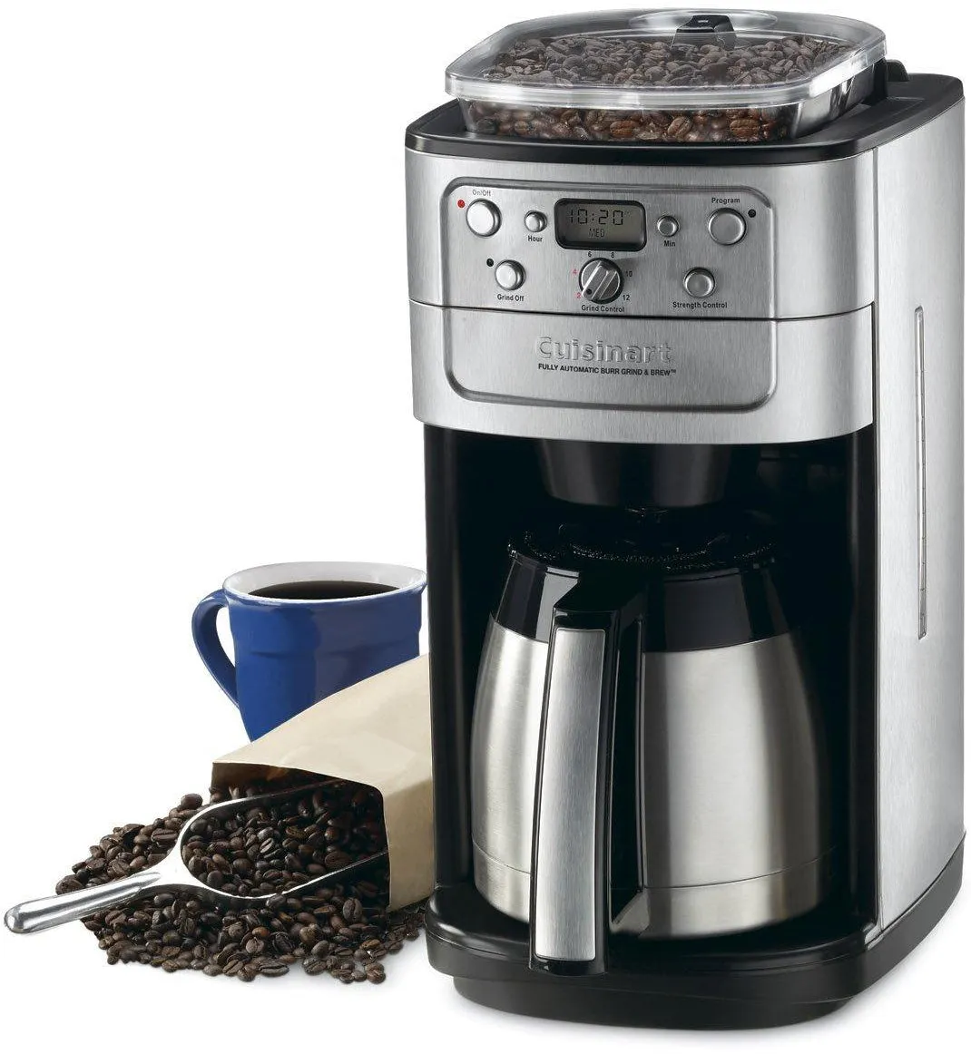 Cuisinart Burr Grind & Brew 12 Cup Automatic Coffeemaker (Certified Refurbished)Cuisinart Burr Grind & Brew 12 Cup Automatic Coffeemaker (Certified Refurbished)