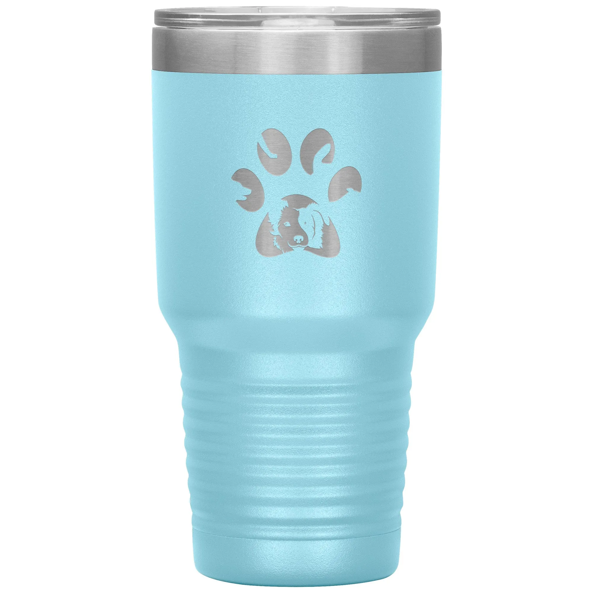 Dog Pawprint 30oz Tumbler