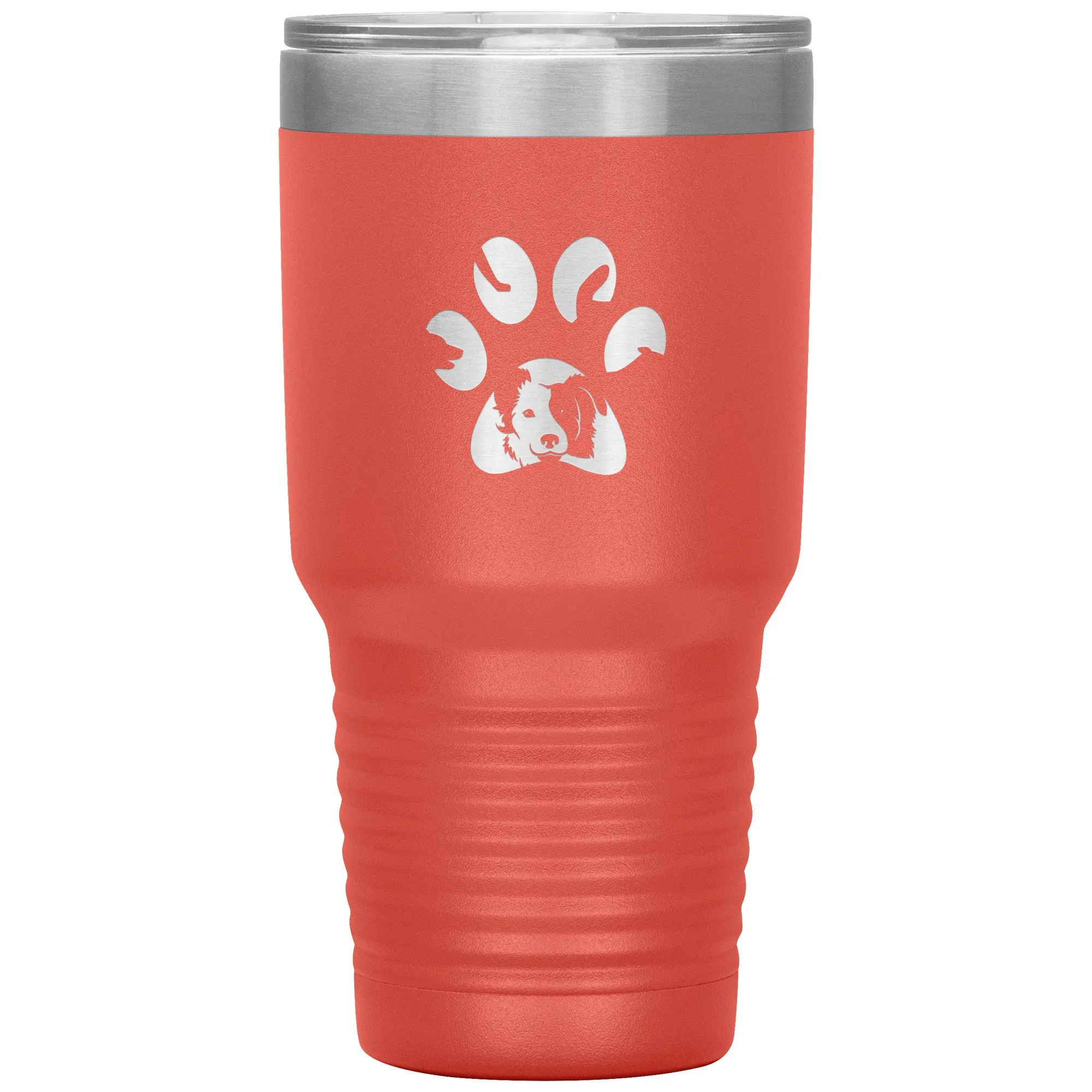 Dog Pawprint 30oz Tumbler