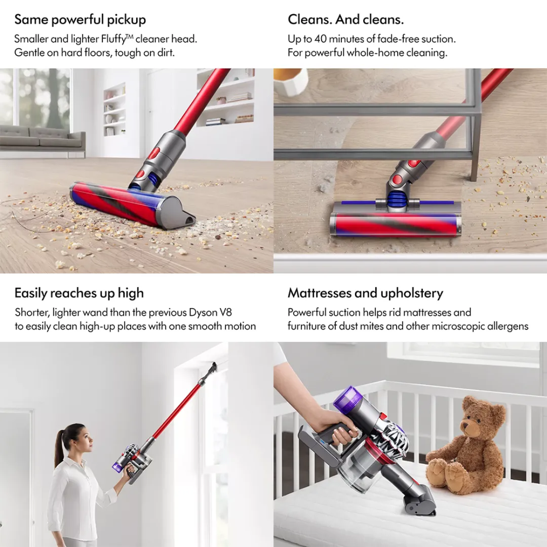 Dyson V8 Slim Fluffy  Cordless Vacuum Cleaner