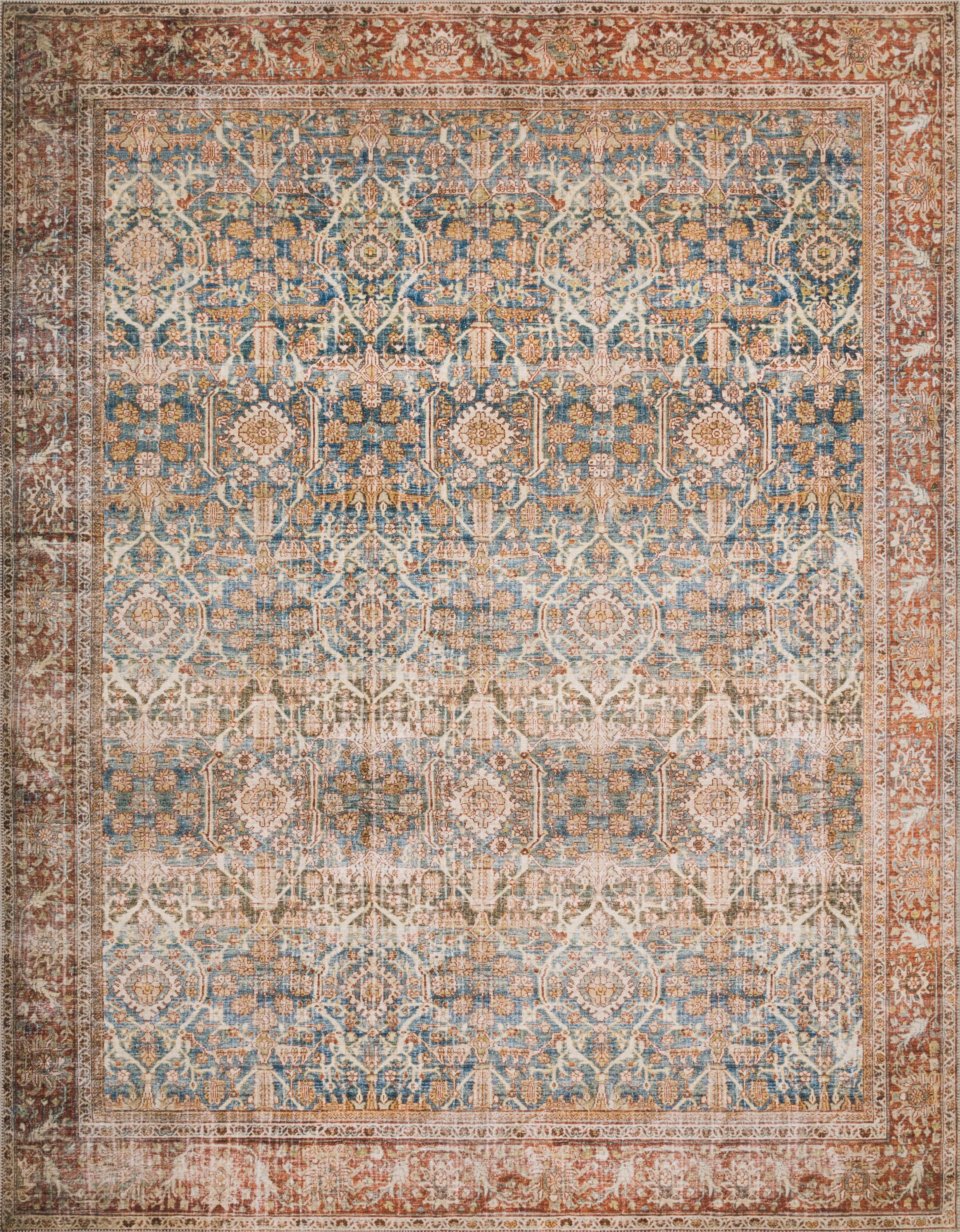 Ella Auburn / Azure Rug