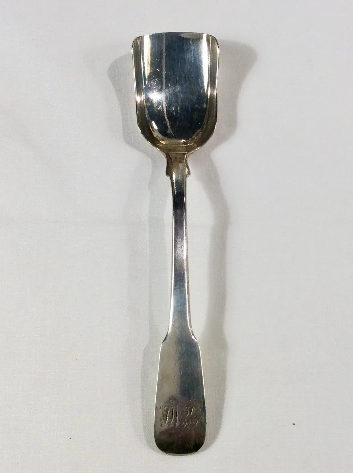 English Georgian Silver Shovel Spoon